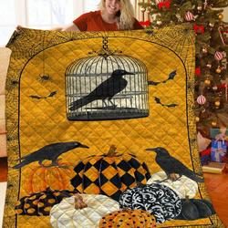 Halloween Quilt Yno and Home Decor