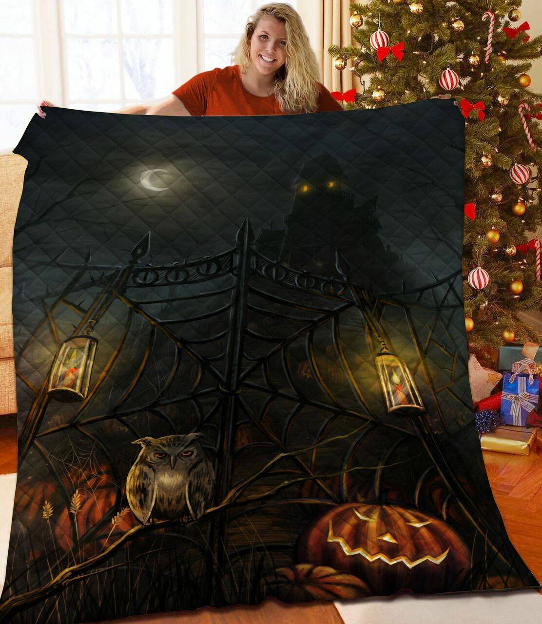 Halloween Quilt Ypw and Home Decor