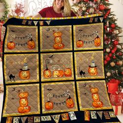 Halloween Quilt Yqg and Home Decor