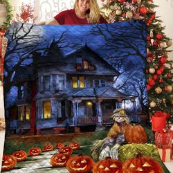 Halloween Quilt Yqq and Home Decor