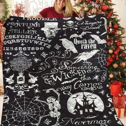 Halloween Quilt Yrp and Home Decor