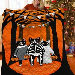 Halloween Quilt Yti and Home Decor