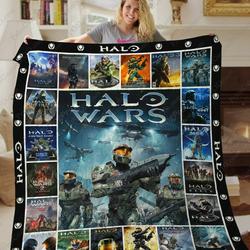 Halo Wars Xbox 360Quilt Blanket Gifts Halo Universe, Definitive Edition Gifts and Home Decor