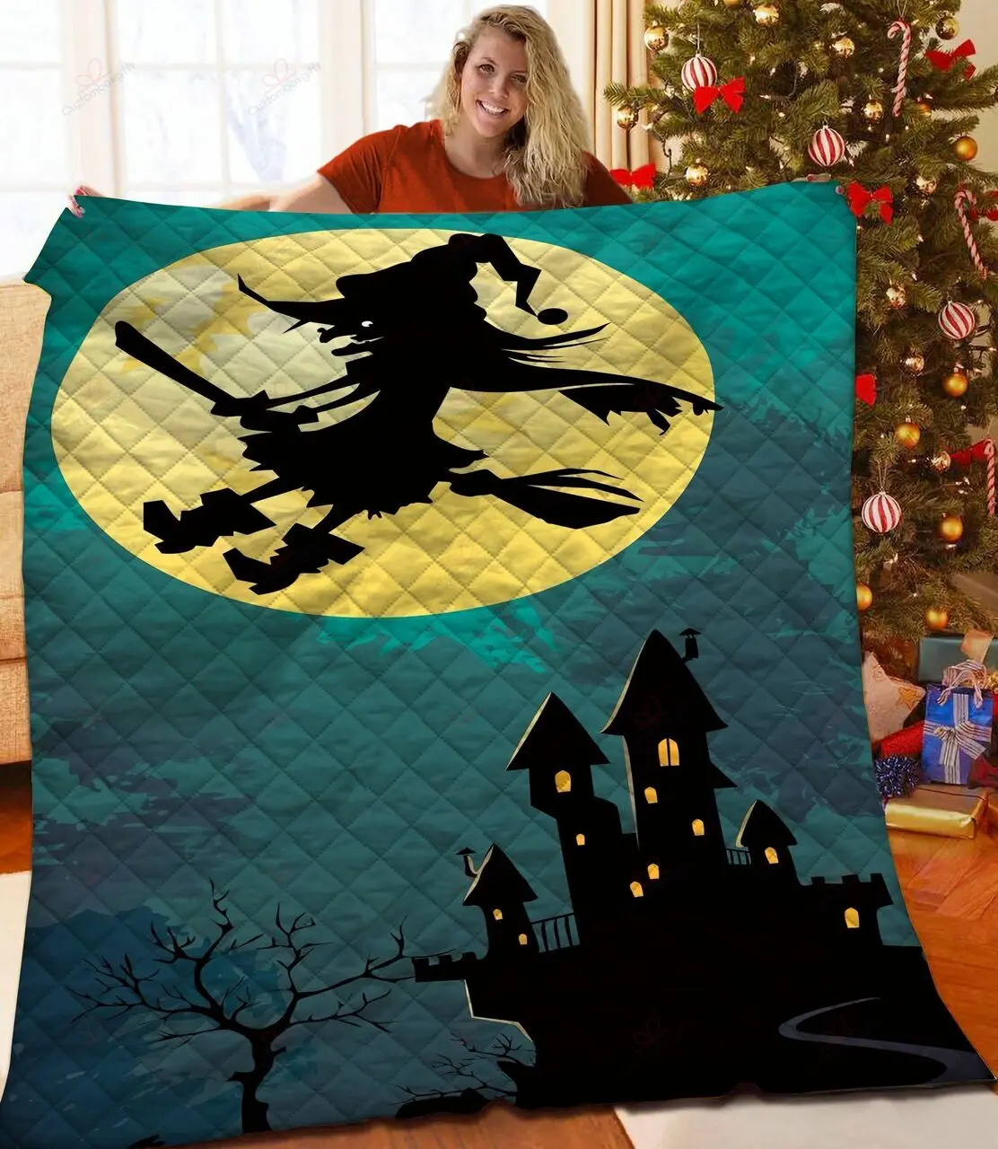 Haloween NT2309125CL Quilt Blanket and Home Decor