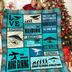 Hang Gliding Quilt Tkw and Home Decor