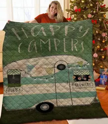 Happy Camper Quilt Tfh and Home Decor