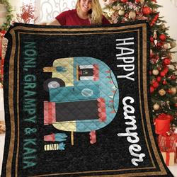 Happy Camper Quilt Tfr and Home Decor