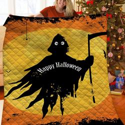 Happy Halloween Quilt Ten and Home Decor