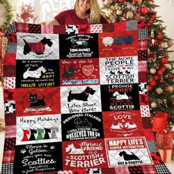 Happy Holidays Quilt Tdo and Home Decor