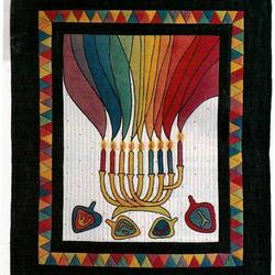 Happy Jewish Quilt Abg26108 Fuct2108 and Home Decor