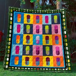 Happy Pills Pharmacy Quilt Blanket Vd14  Quilt and Home Decor