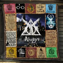 Harry Poster Quilt and Home Decor