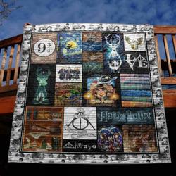 Harry Potter Blanket Th1607 Quilt and Home Decor