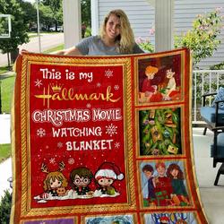 Harry Potter Christmas Quilt Blanket 01 and Home Decor