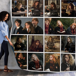 Harry Potter Movies Quilt Blanket 03 and Home Decor