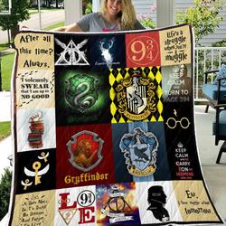 Harry Potter Quilt Blanket 01755 and Home Decor