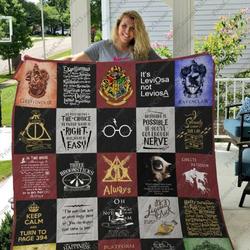 Harry Potter T-Shirt Quilt Blanket  Quilt and Home Decor