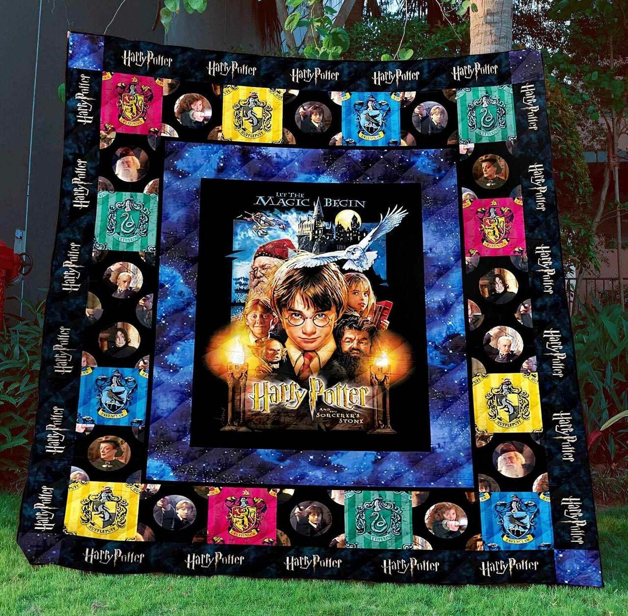 Harry Potter Ver1 Blanket Th1507 Quilt and Home Decor