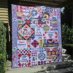 Have Courage Quilt Blanket Qq26  Quilt and Home Decor