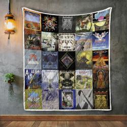 Hawkwind Album Covers Quilt Blanket and Home Decor