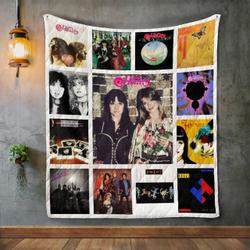 Heart Album Covers Quilt Blanket and Home Decor