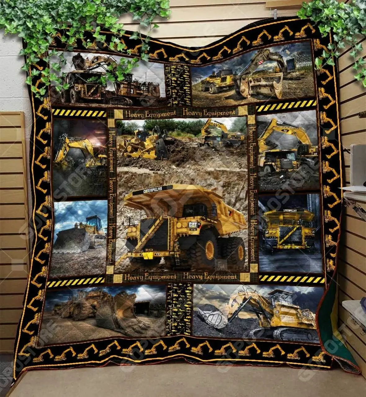 Heavy Equipment Like 3D Personalized Customized Quilt Blanket 1094 and Home Decor