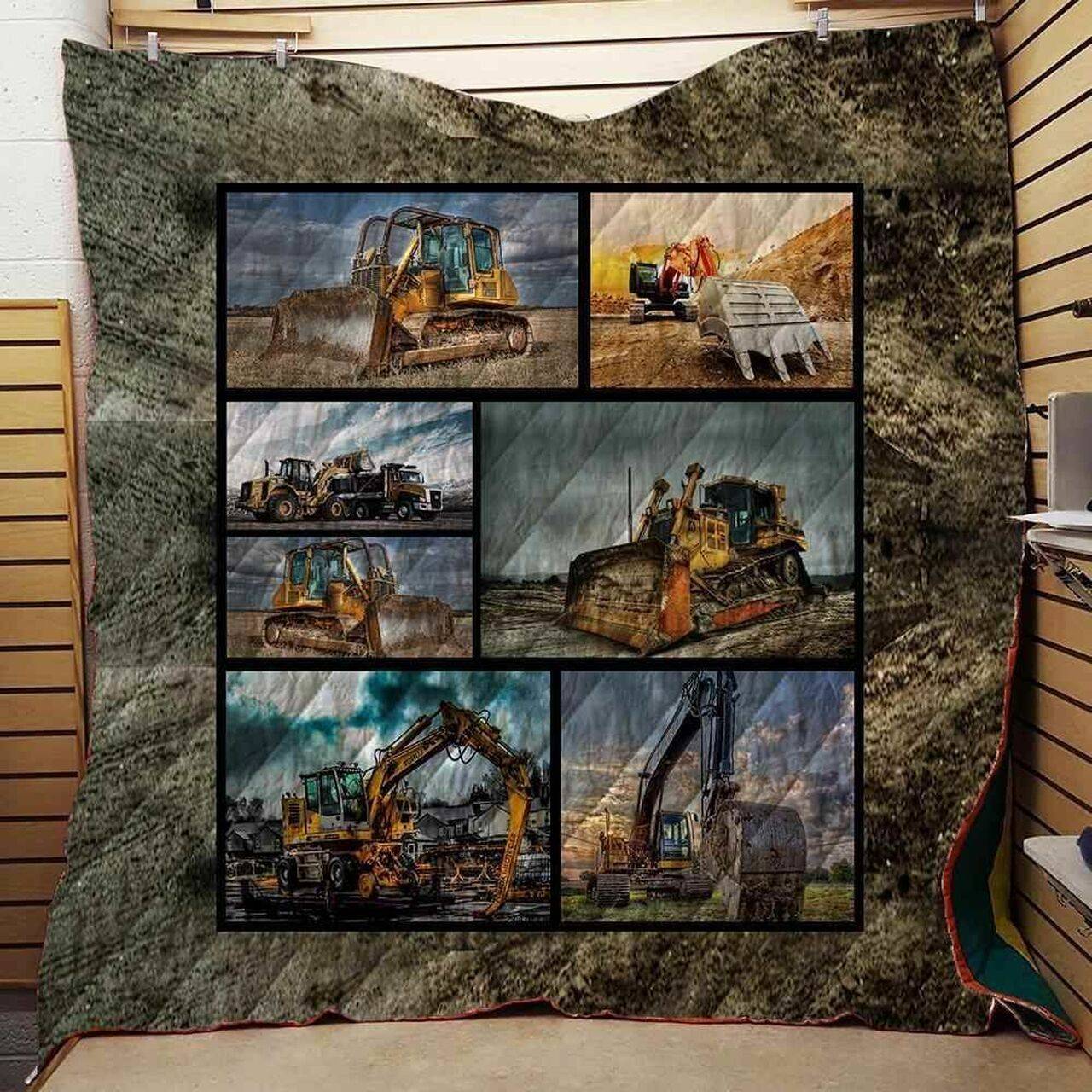 Heavy Equipment Operator Blanket Th1707 Quilt and Home Decor