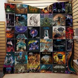 Heavy Metal Album Collection Quilt 2612 and Home Decor