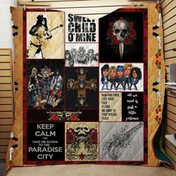 Heavy Metal Washable Handmade Quilt 2611-03 and Home Decor