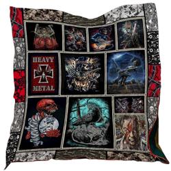 Heavy Metal Washable Quilt 2712-02 and Home Decor