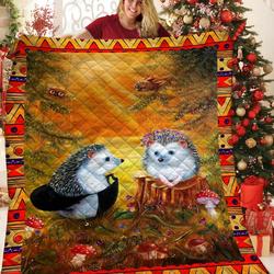 Hedgehog NT2309139CL Quilt Blanket and Home Decor