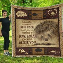 Hedgehog Quilt Blanket Ghy8E Dhc0301588Dd and Home Decor