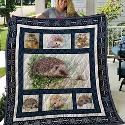 Hedgehog Quilt Wgd and Home Decor