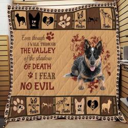 Heeler Shadow LTTGG202 Awesome 3D Customized Quilt Hip and Home Decor