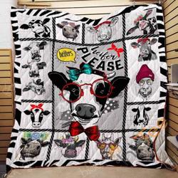 Heifer Please Blanket KC1507 Quilt and Home Decor
