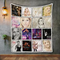 Helene Fischer Album Covers Quilt Blanket and Home Decor