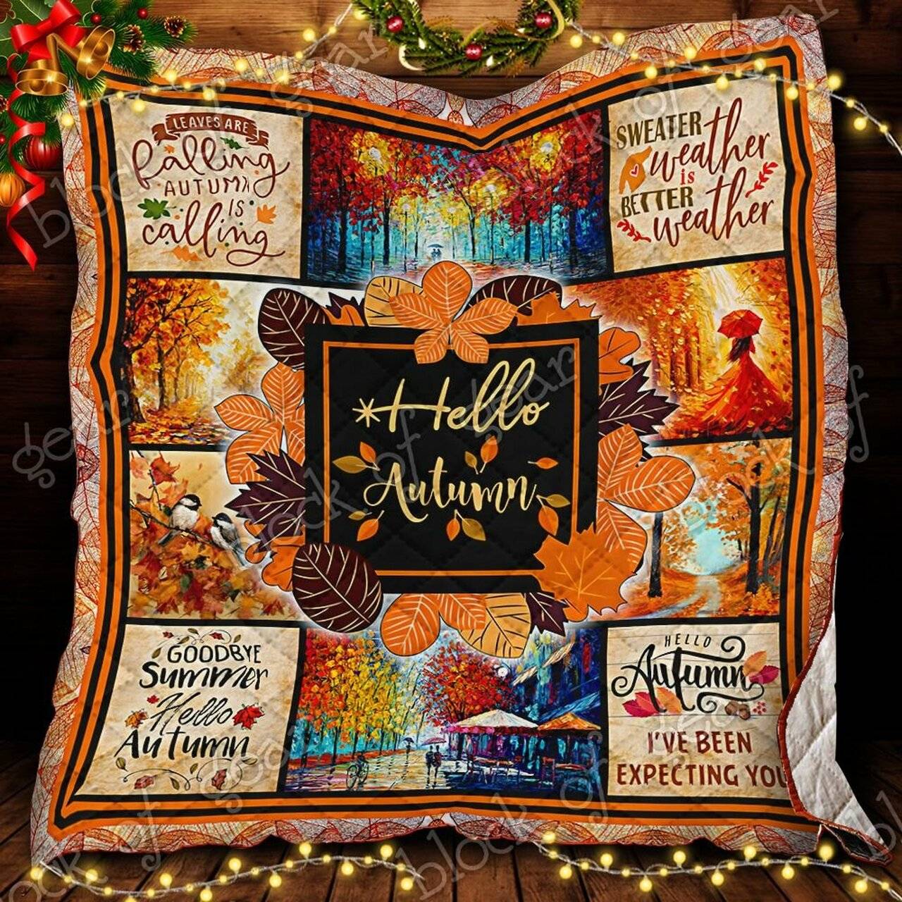 Hello Autumn Quilt Wea and Home Decor