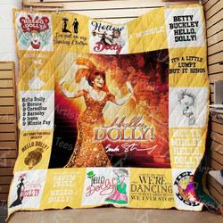 Hello Dolly Quilt Blanket 01688 and Home Decor