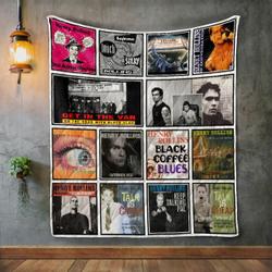 Henry Rollins Album Covers Quilt Blanket and Home Decor