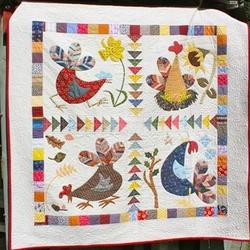 Hens CLA1410314Q Quilt Blanket and Home Decor