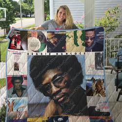 Herbie Hancock Albums Quilt Blanket For Fans Ver 17 and Home Decor