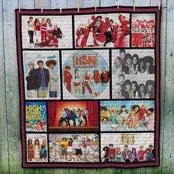 High School Musical 1 Blanket Th10072019 Quilt and Home Decor