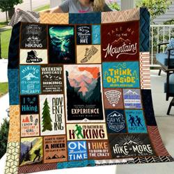 Hiking Art Quilt and Home Decor