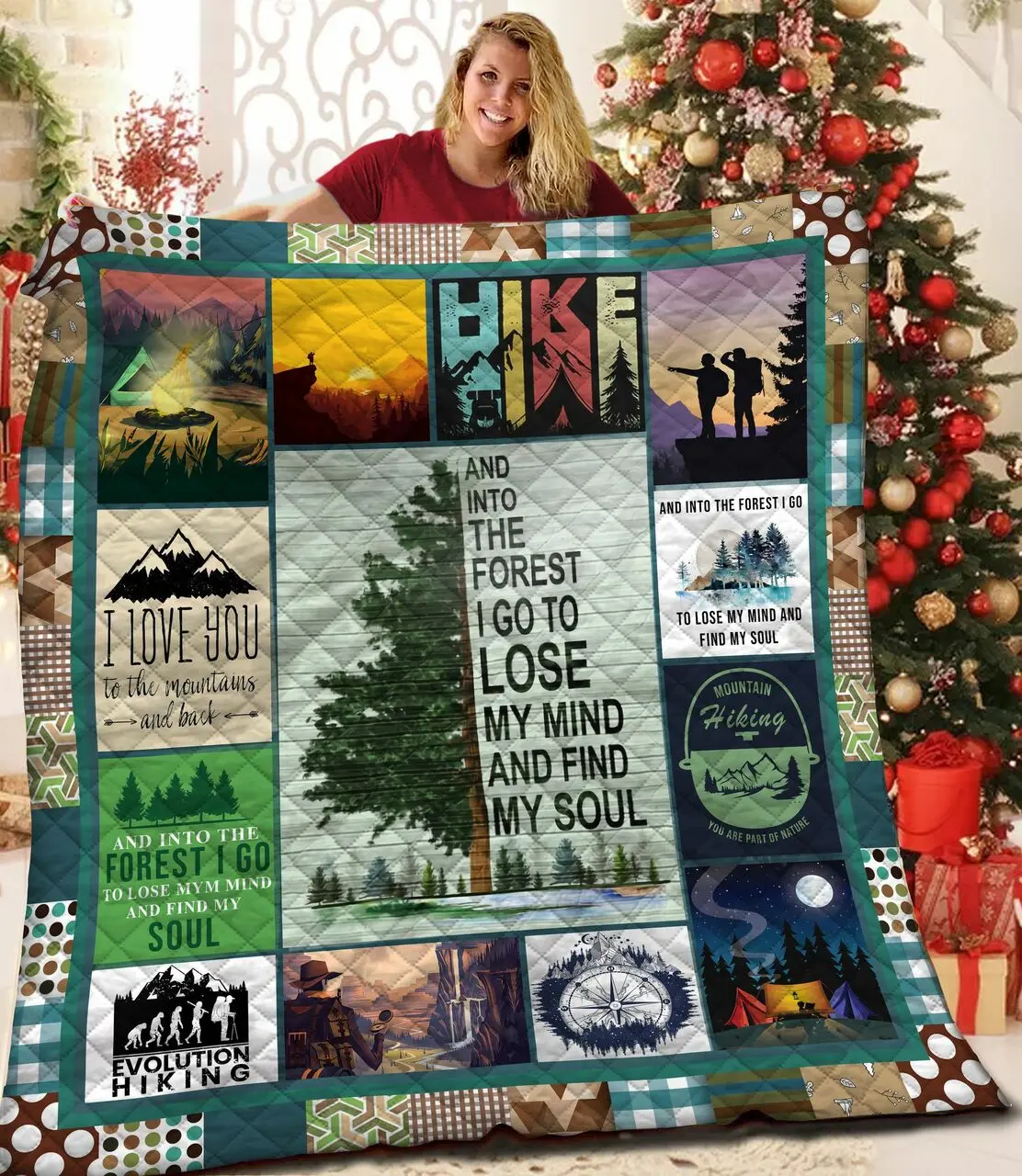 Hiking Blaket Quilt Vob and Home Decor