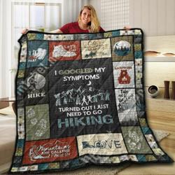 Hiking My Sympton TB160996 3D Customized Quilt and Home Decor