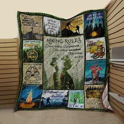 Hiking Rules TB160996 3D Customized Quilt and Home Decor