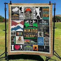 Hiking Theraphy TB160996 3D Customized Quilt and Home Decor