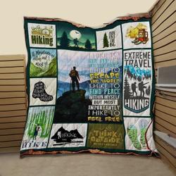 Hiking Travel Quotes JW14 TB160996 3D Customized Quilt and Home Decor