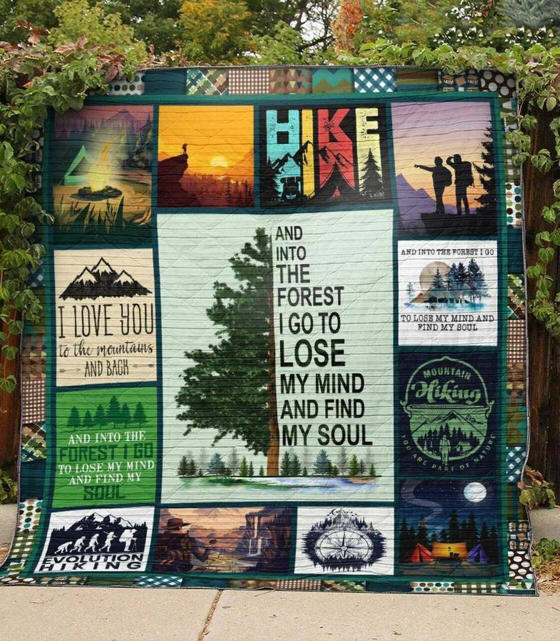 Hiking Ye290706A Tbg Quilt Blanket and Home Decor