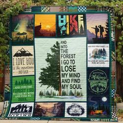 Hiking Ye290706A Tbg Quilt Blanket and Home Decor